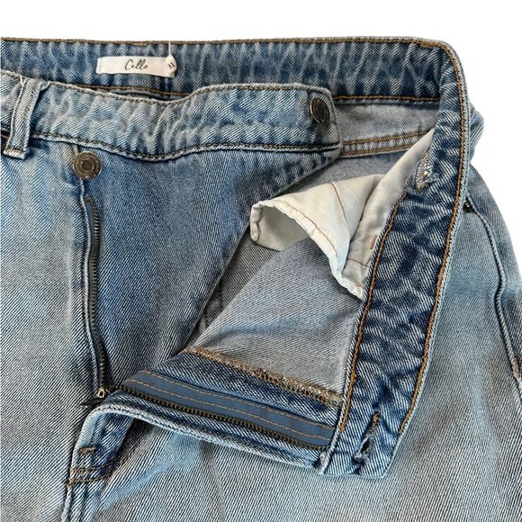 Cello 100% Cotton Distressed Hem Jeans Size 13/31 - Picture 9 of 16
